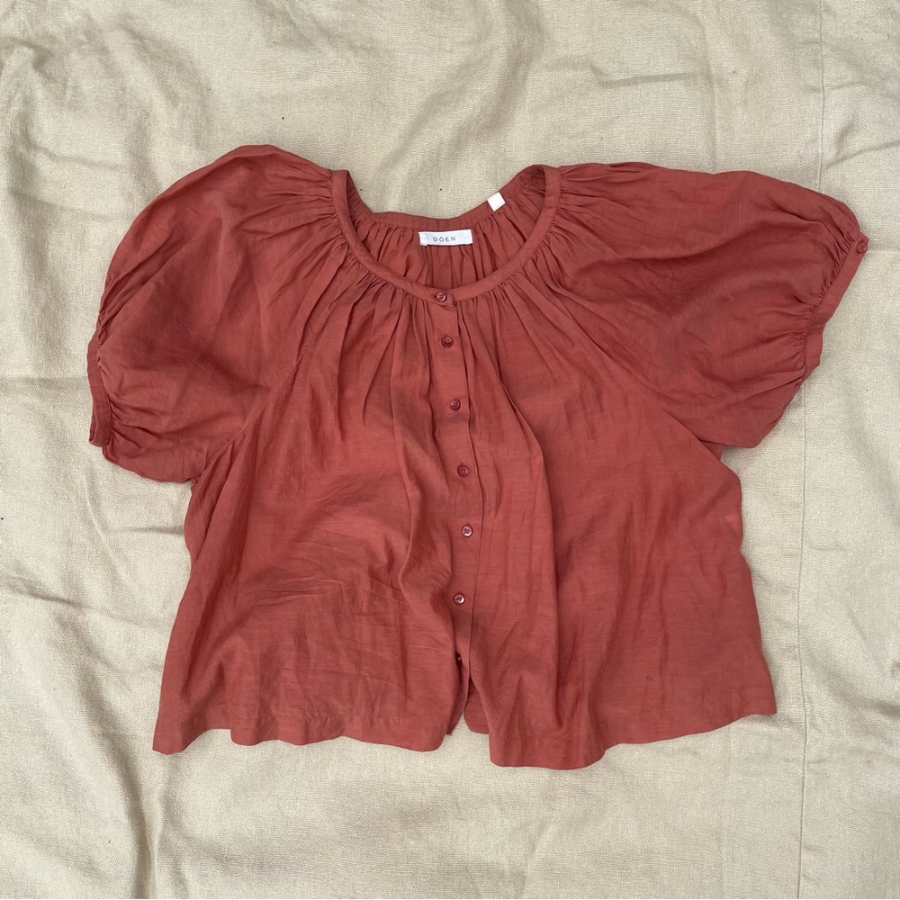 Doen June Top Foxtail Size Small